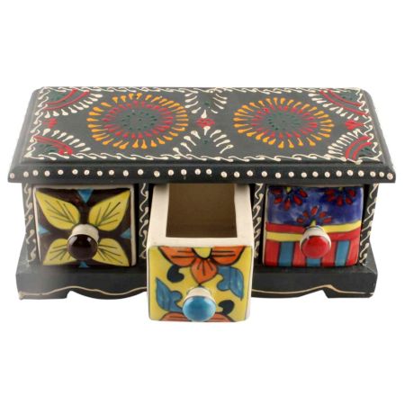 Spice Box-1435 Masala Rack Container Gift Item